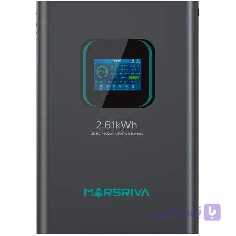 (MARSRIVA)باتری لیتیوم فسفات آهن مارس ریوا 24 ولت 100 آمپر