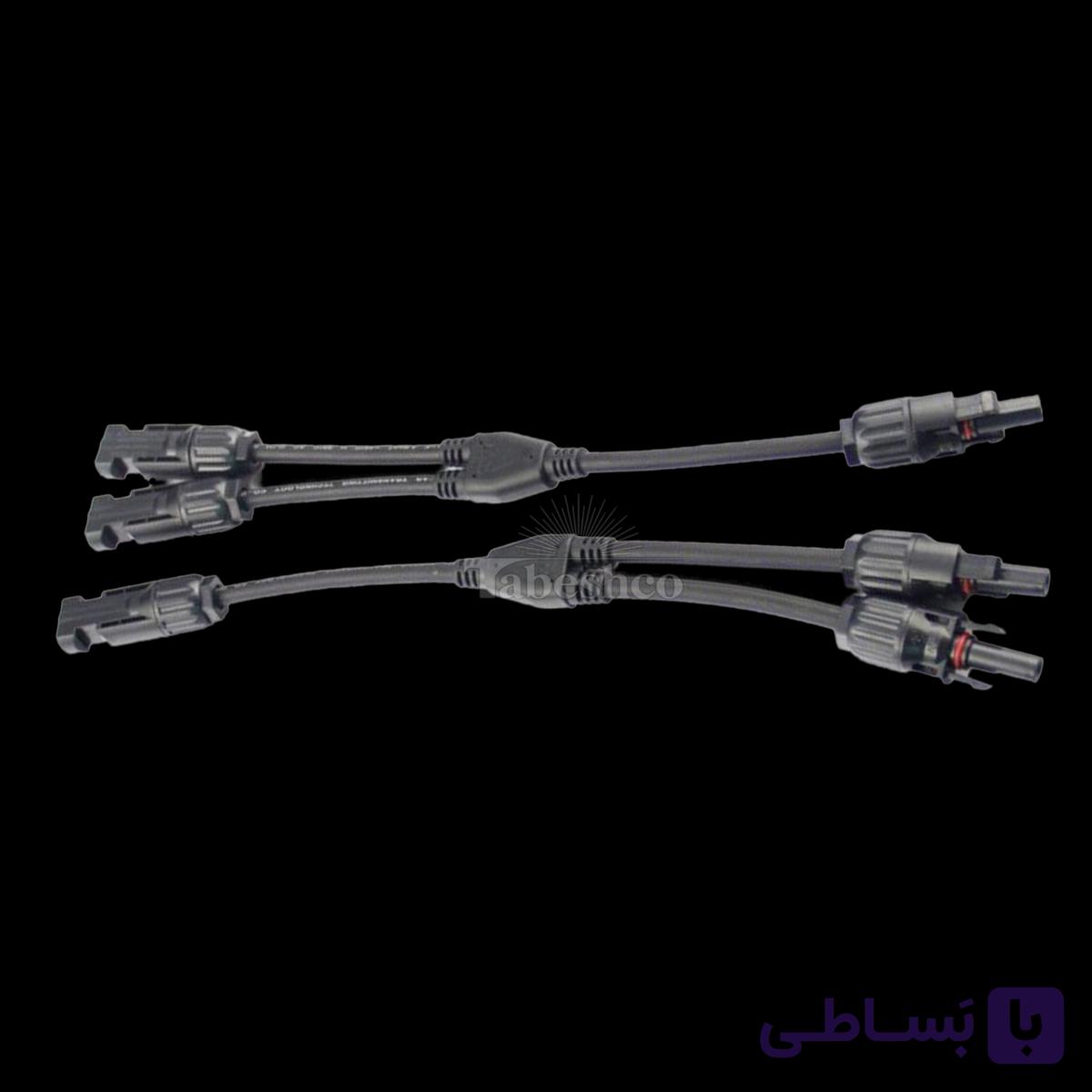 کانکتورسیم دار دو به یک نوع MC4 مخصوص پنل خورشیدی(جفت