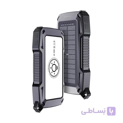 پاوربانک خورشیدی 40000mAh پاورولوژی مدل Powerology Helio Lux Solar Power Bank PPBCHA926 — تصویر 1