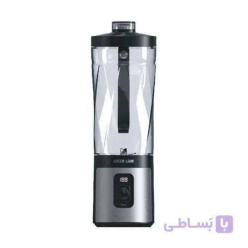اسموتی‌ساز و مخلوط‌کن شارژی قابل حمل 600 میلی‌لیتری گرین لاین مدل Green Lion ProJet Blender GNPJ7BLDRBK — تصویر 1