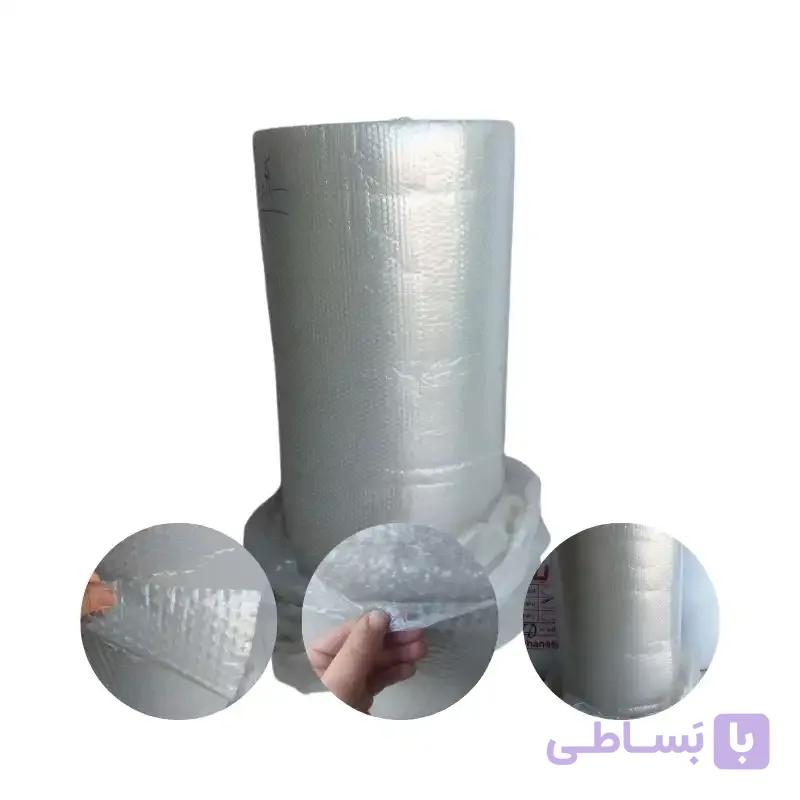 نایلون حباب دار درجه 2 عرض 100 سانتی متر حباب درشت و دو لایه
