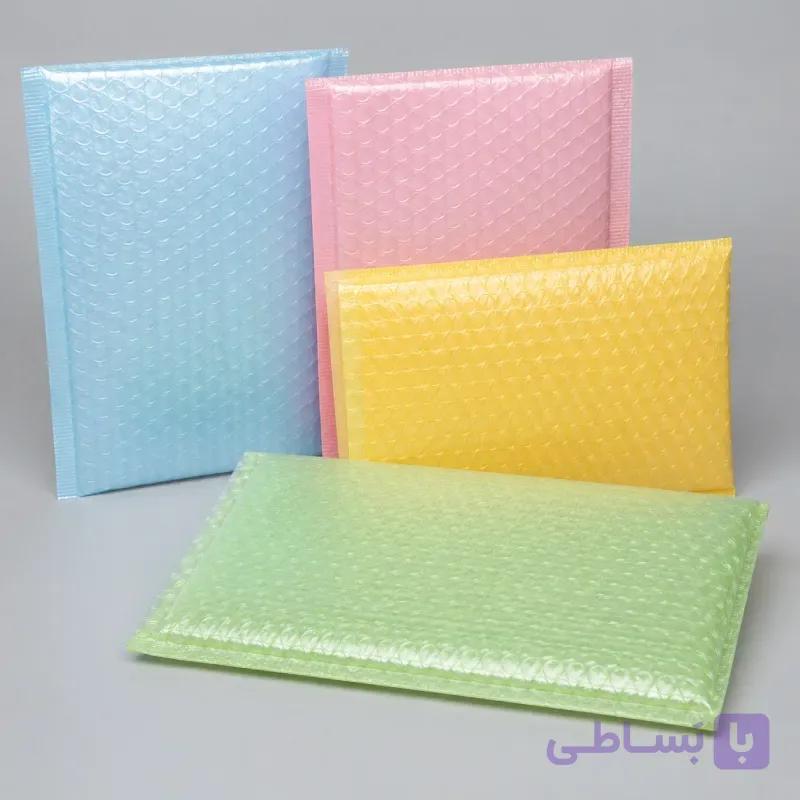 کیسه نایلون حبابدار رنگی سه لایه