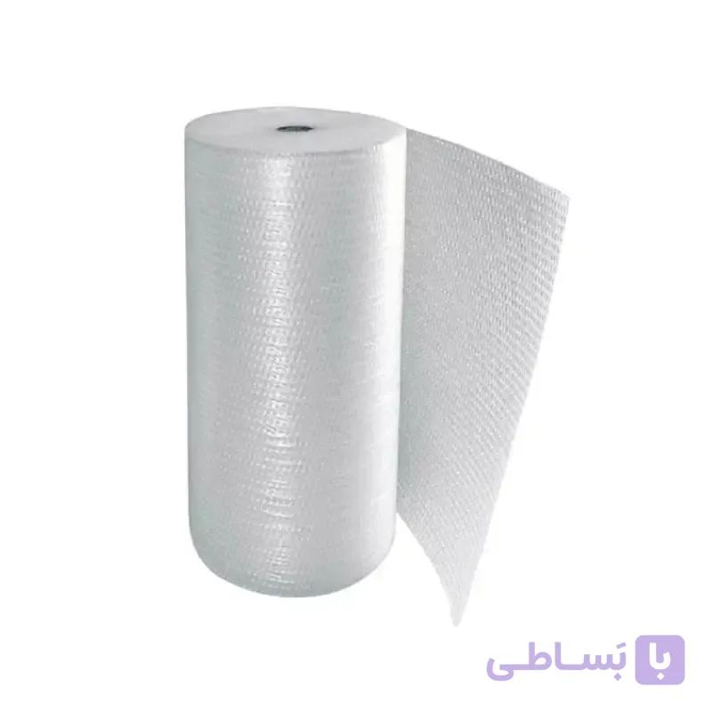 نایلون حباب دار شفاف درجه 1 عرض 100 سانتی متر، حباب درشت