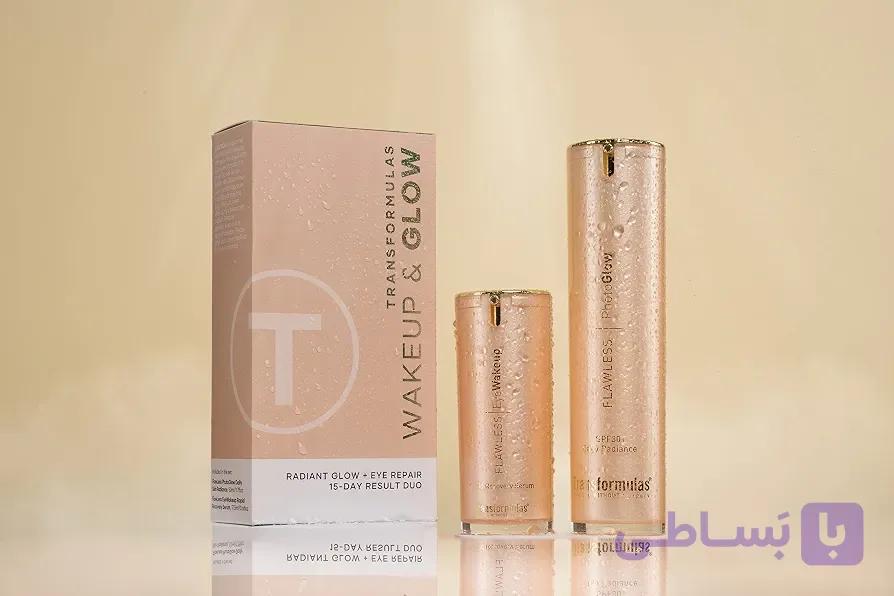 ست مراقبت از پوست شامل دورچشم و آبرسان Transformulas FlawLess — تصویر 1