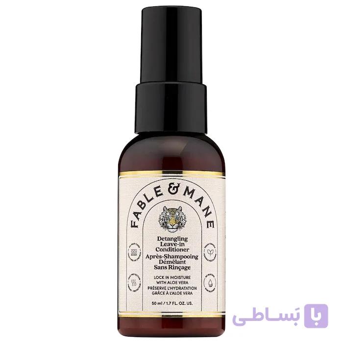 نرم کننده و باز کننده گره مو MahaMane™ فیبل اند مین Fable & Mane  The Mini Mahamane Detangling Leave-in Conditioner — تصویر 1