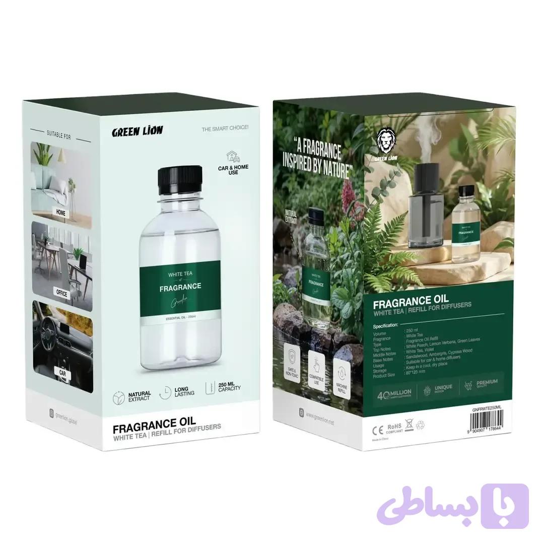 اسانس خوشبو کننده گرین لاین حجم ۲۵۰ میلی‌لیتر با رایحه White Tea