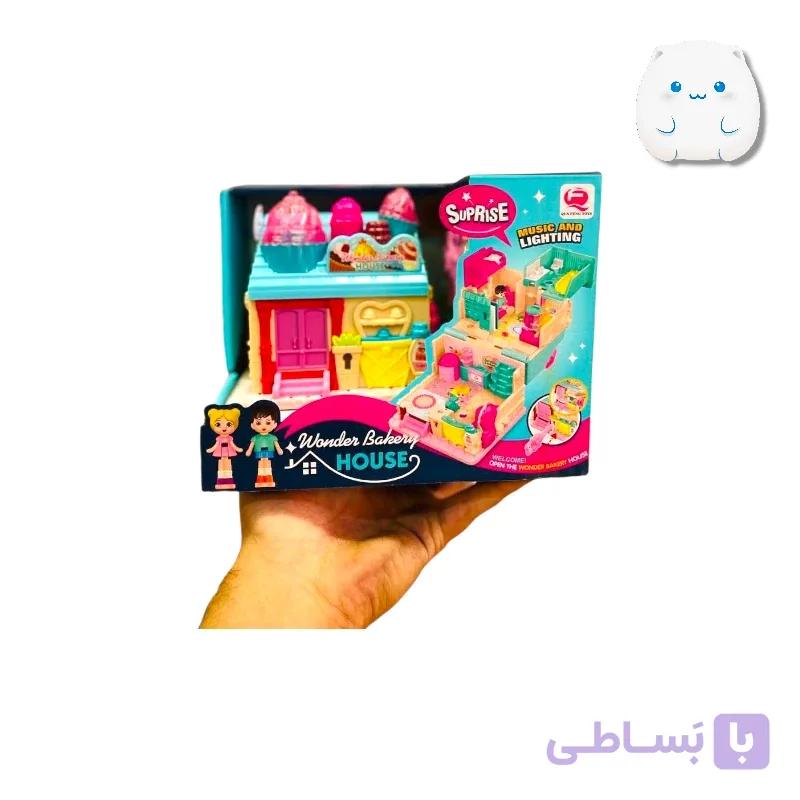 ست مینی بازی تاشو شیرینی‌فروشی (Sweet Food Room) - با عروسک و اکسسوری-موزیکال - پوفی شاپ | خرید اسباب بازی پسرانه و دخترانه با بهترین قیمت