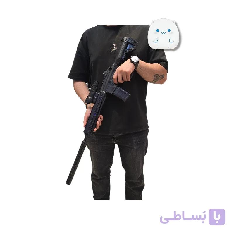 تفنگ اسباب‌ بازی M416 اتوماتیک و دستی مدل تاکتیکی