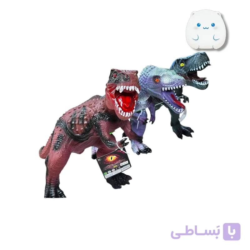 فیگور دایناسور سیلیکونی صدا دار | مجسمه ثابت کلکسیونی7073