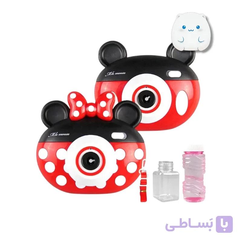 دوربین حباب ساز طرح مینی موس قرمز مدل Minnie mouse