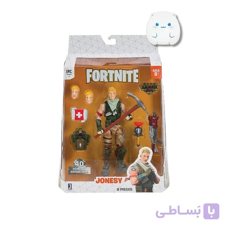 فیگور جونزی Fortnite Legendary Series 2 | 40 مفصل | 8 قطعه