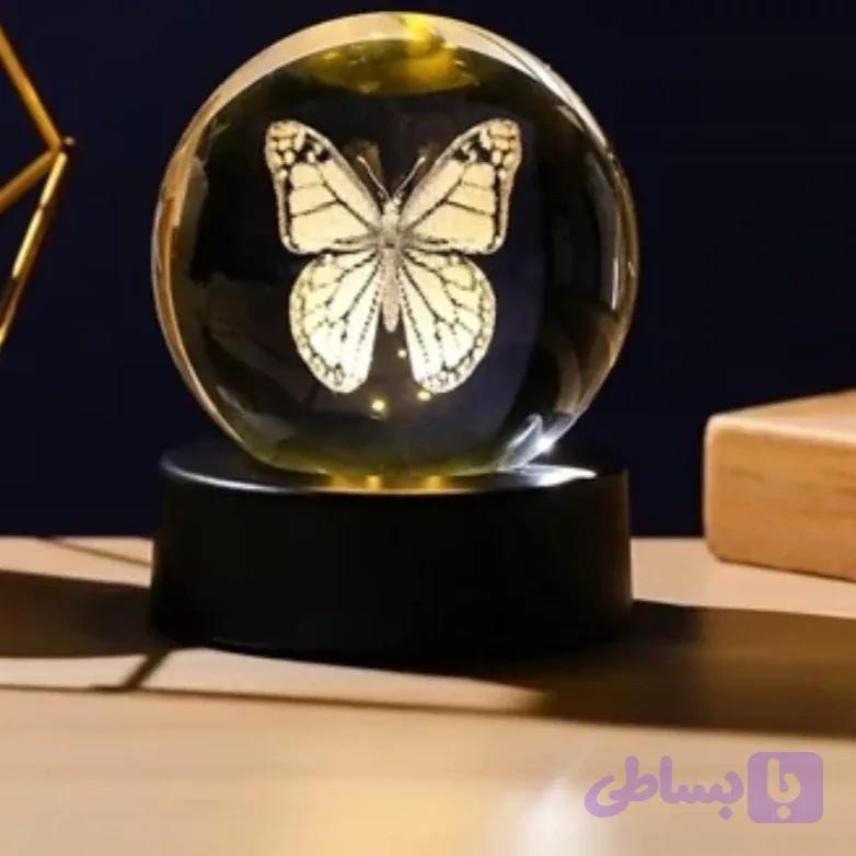 گوی کریستال شیشه ای