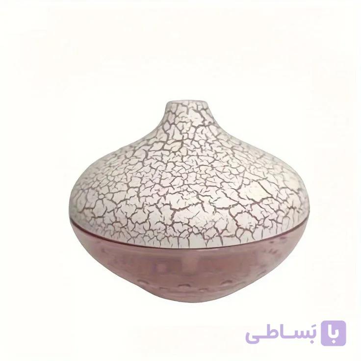 دستگاه بخور سرد و رطوبت‌ساز رومیزی مدل ZJ-131 طرح آتشفشان با نور LED رنگی