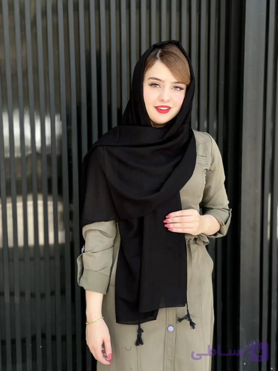 شال مشکی جت بلک