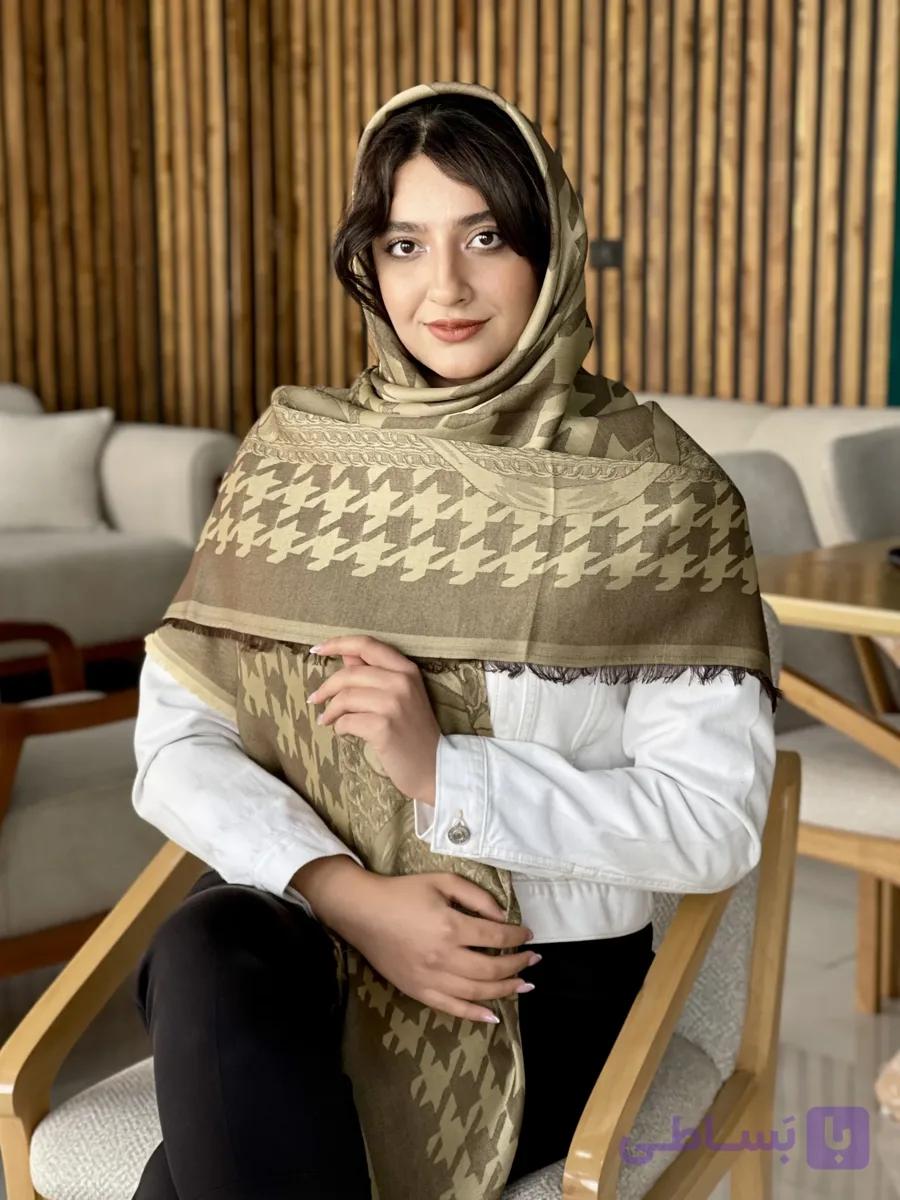 روسری طرح پیچازی دور ریش — تصویر 1