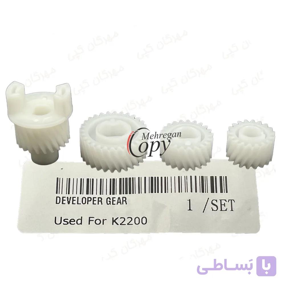 سری (4عدد) چرخدنده تانک دولوپر پرینتر سامسونگ و اچ پی Samsung K2200/hp 436 — تصویر 1