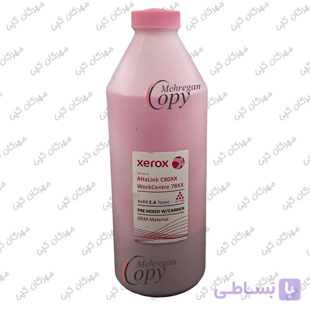 تونر شارژ رنگی کپی زیراکس Xerox 7556/7855/7970/8055 فابریک – رنگ قرمز — تصویر 1