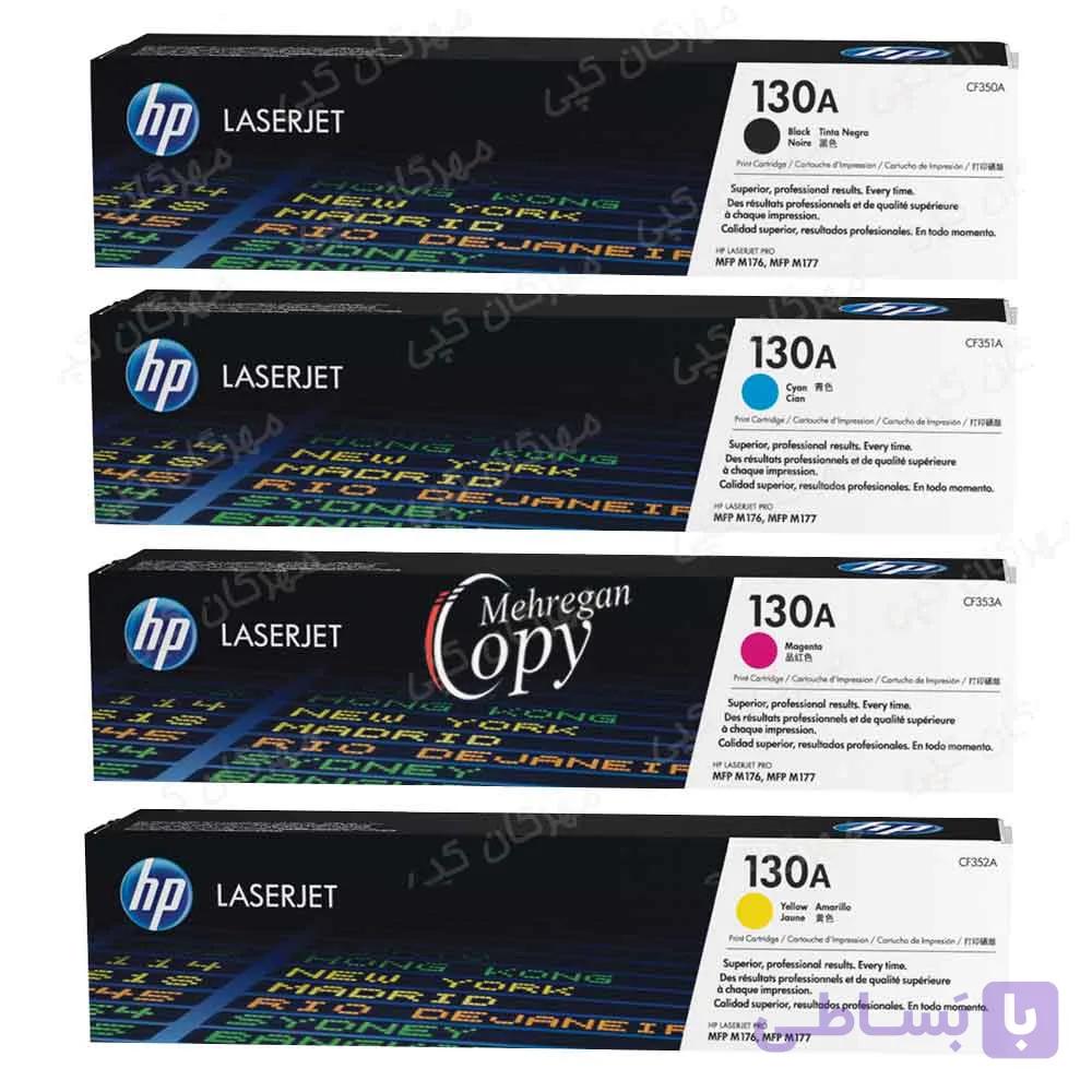 کارتریج تونر پرینتر رنگی اچ پی HP 130A — تصویر 1