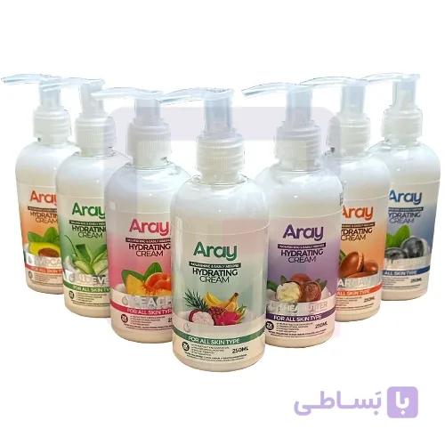 کرم دست پمپی آرای