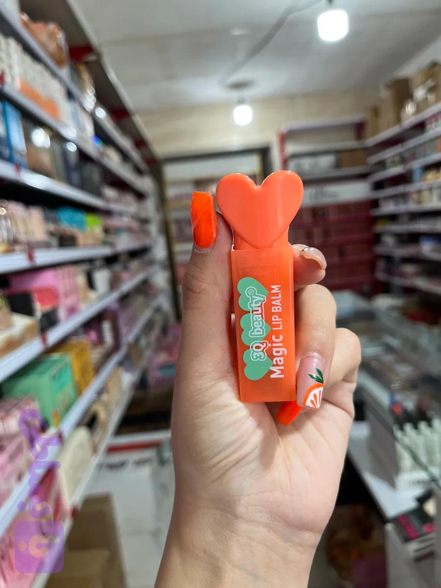 لیپ بالم رنگی برند تری کیو