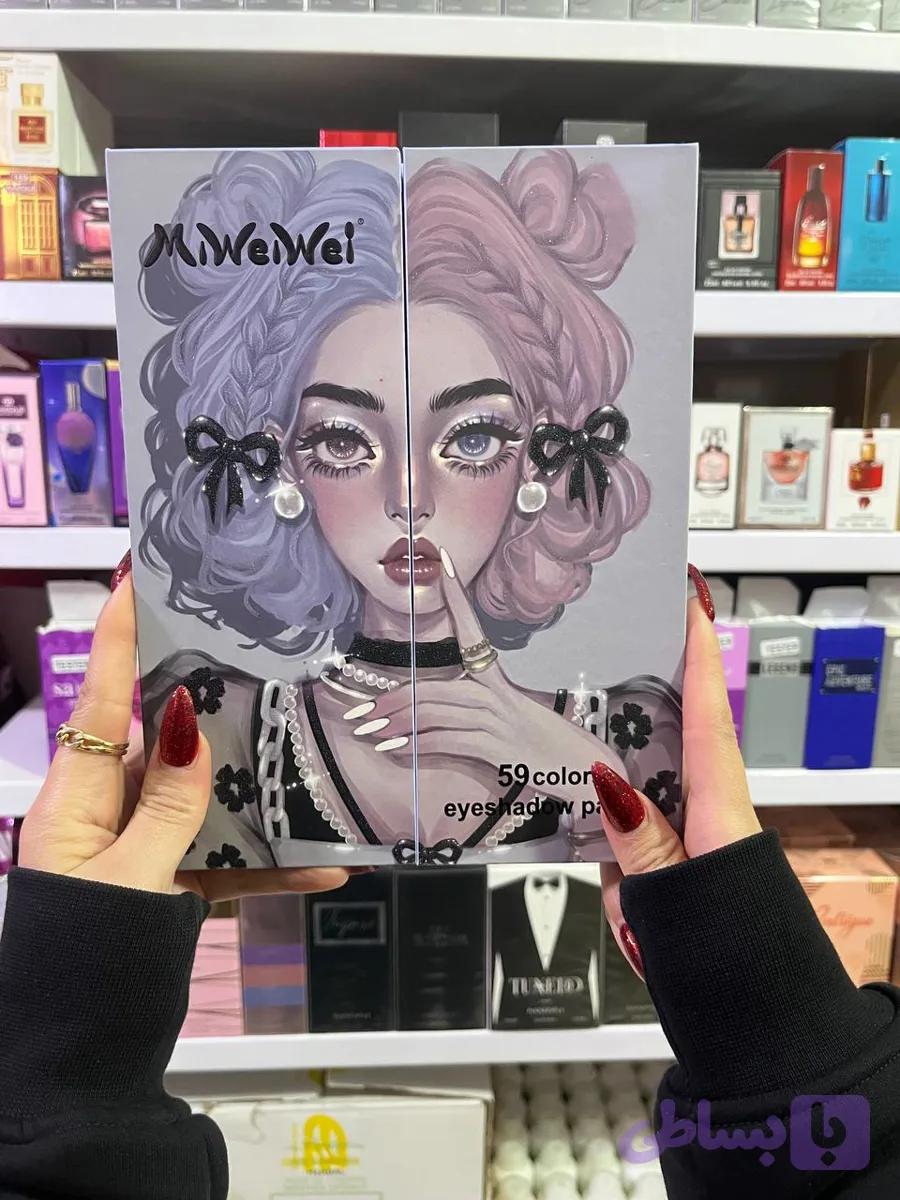 سایه کتابی بزرگ ۵۹ رنگ