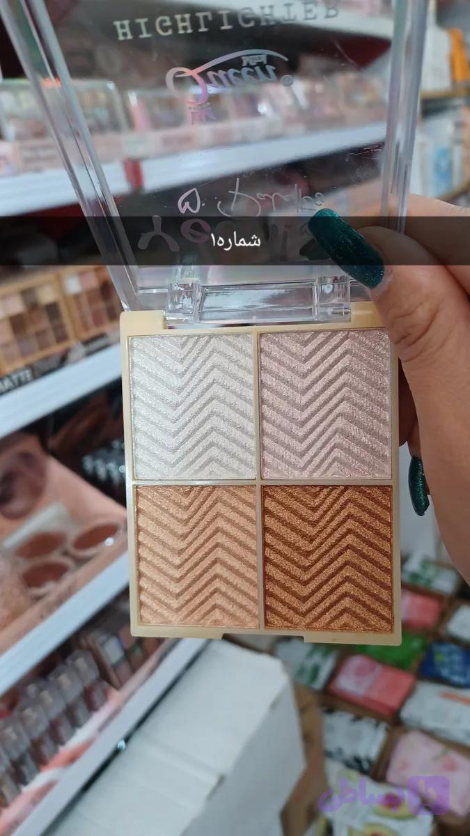 هایلایتر۴رنگ برند کوئین۲۳۲۰