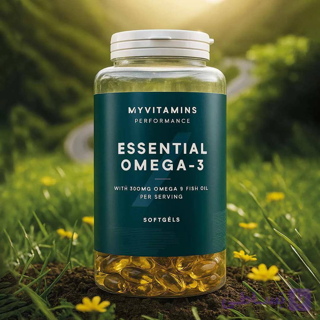 کپسول امگا 3 ضروری 250 عددی مای ویتامینز My Vitamins Omega 3 Essentials — تصویر 1