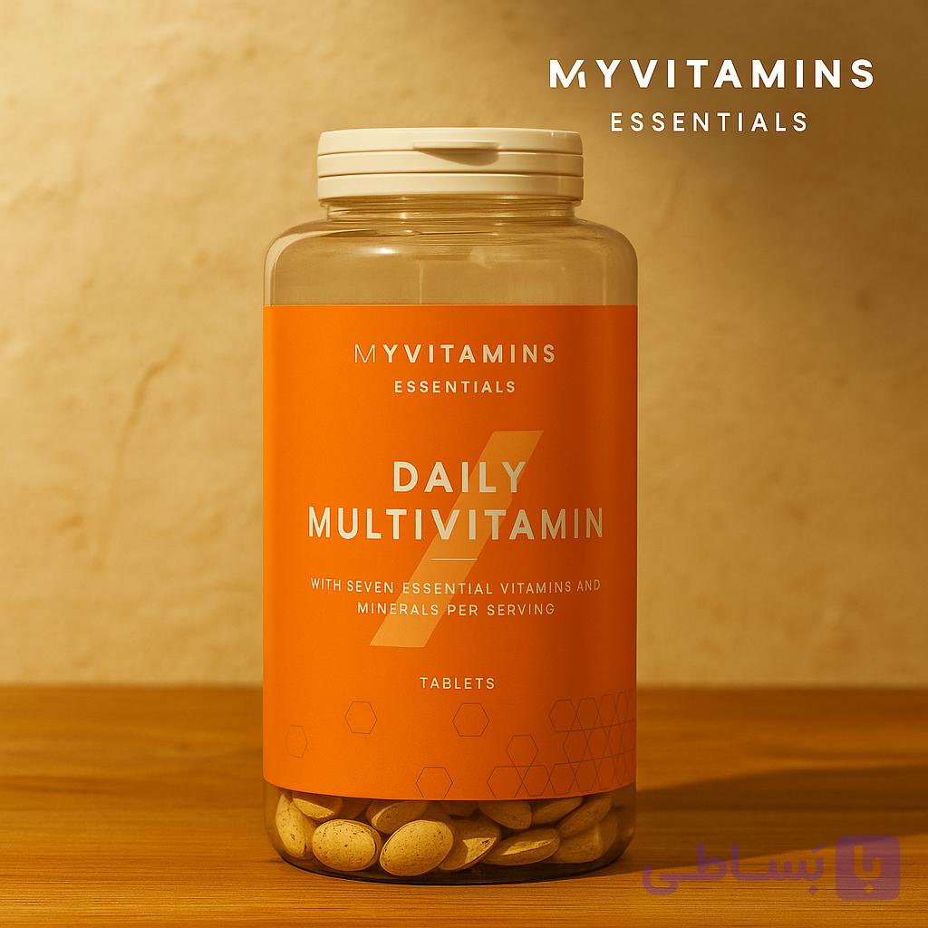 مولتی ویتامین روزانه مای ویتامینز 180 عددی Myvitamins Daily Multivitamin — تصویر 1