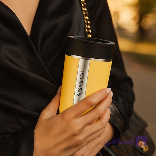 تراول ماگ نسپرسو شهر زرد Nespresso Yellow City Travel Mug — تصویر 1