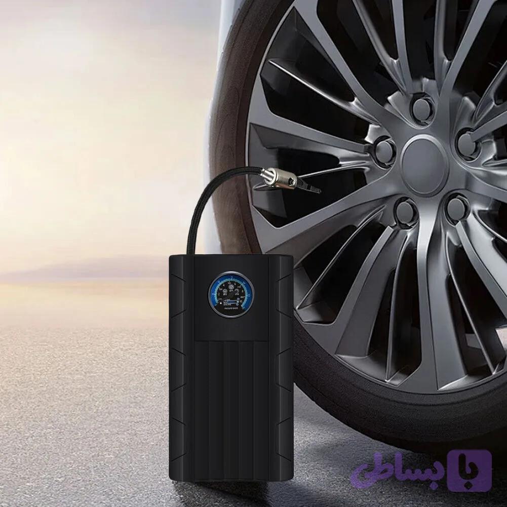 پمپ باد فندکی خودرو قابل حمل portable vehicle inflator