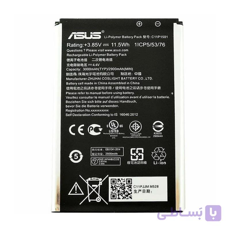 باتری ایسوس Asus Zenfone Selfie ZD551KL مدل C11P1501