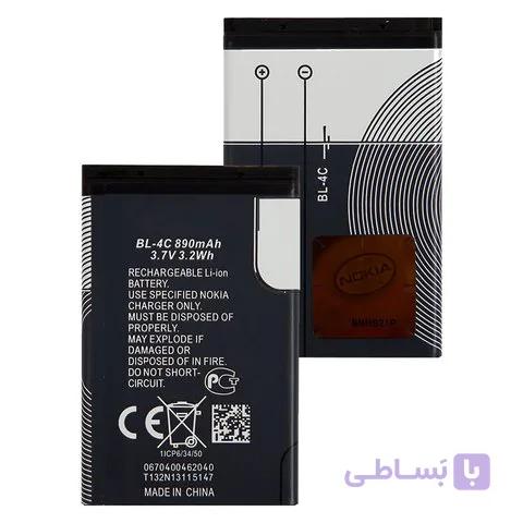 باتری نوکیا Nokia 2220 slide مدل BL-4C — تصویر 1