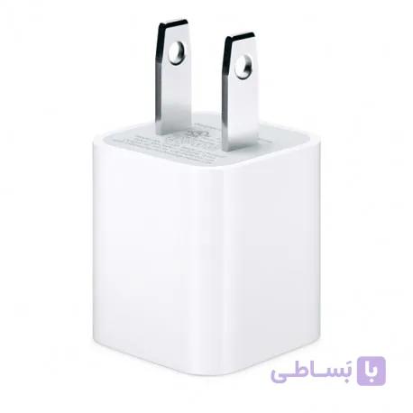 آداپتور شارژر اصلی آیفون 6 و 5 مدل MD810