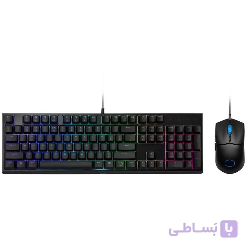کیبورد و ماوس مخصوص بازی کولر مستر مدل MS110