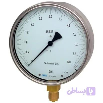 تست گیج ویکا 6-0 بار