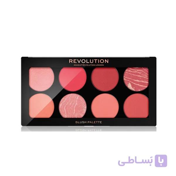 پالت رژگونه و هایلایتر Sunset Blush رولوشن — تصویر 1