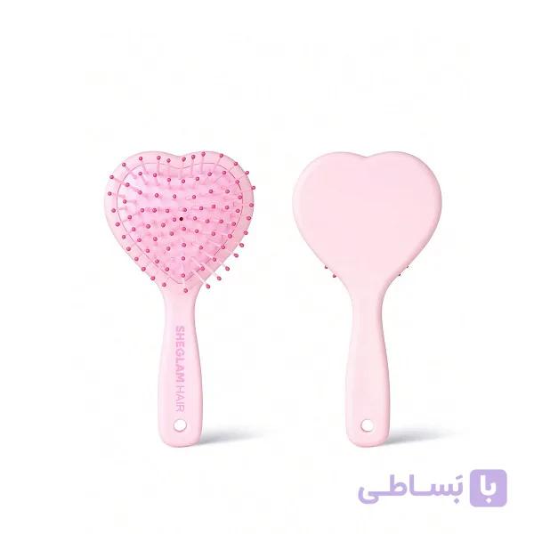 برس قلبی صورتی Cupids Charm شیگلم — تصویر 1