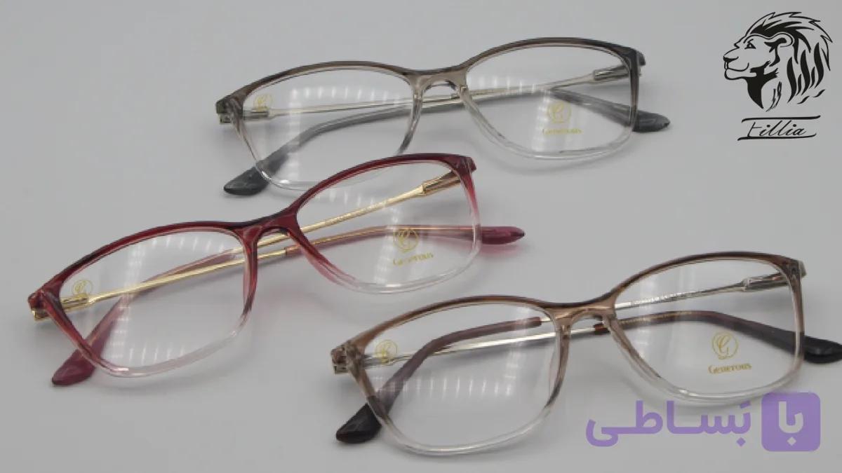 عینک طبی زنانه استیت کد G22721 — تصویر 1