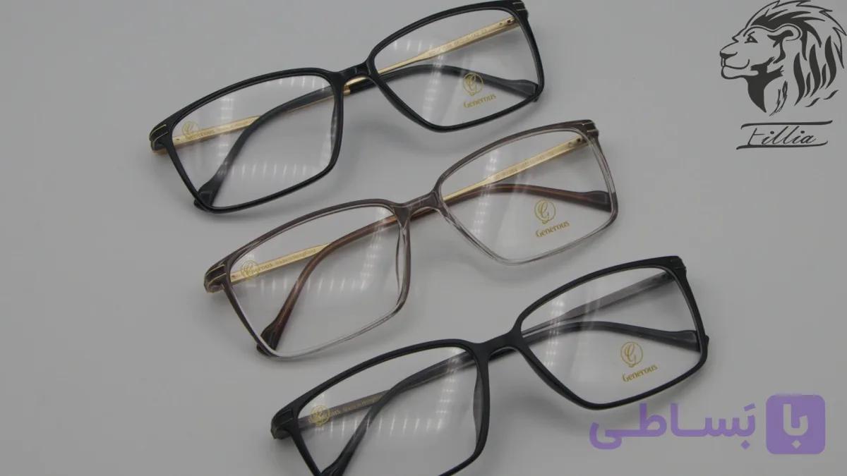 عینک طبی مردانه کد/G1066 برند Generous — تصویر 1