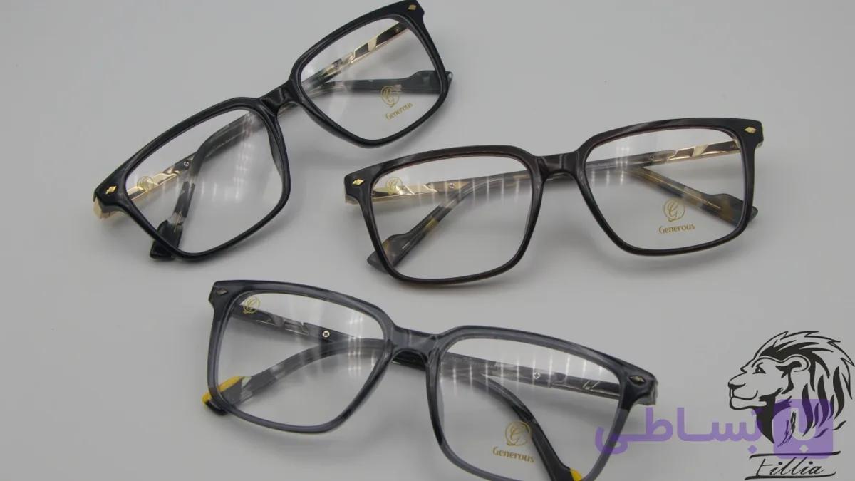 عینک طبی مردانه برندGenerous/ کد G223 — تصویر 1