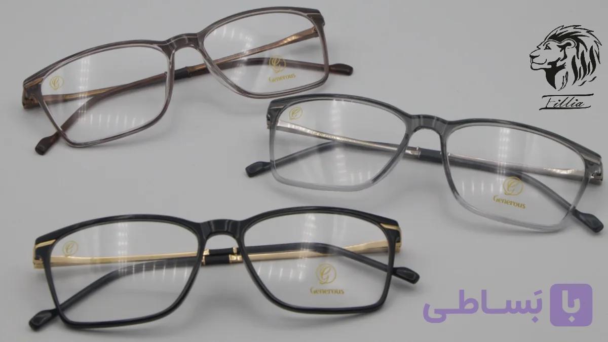 عینک طبی مردانه برند Generous کد G2206 — تصویر 1