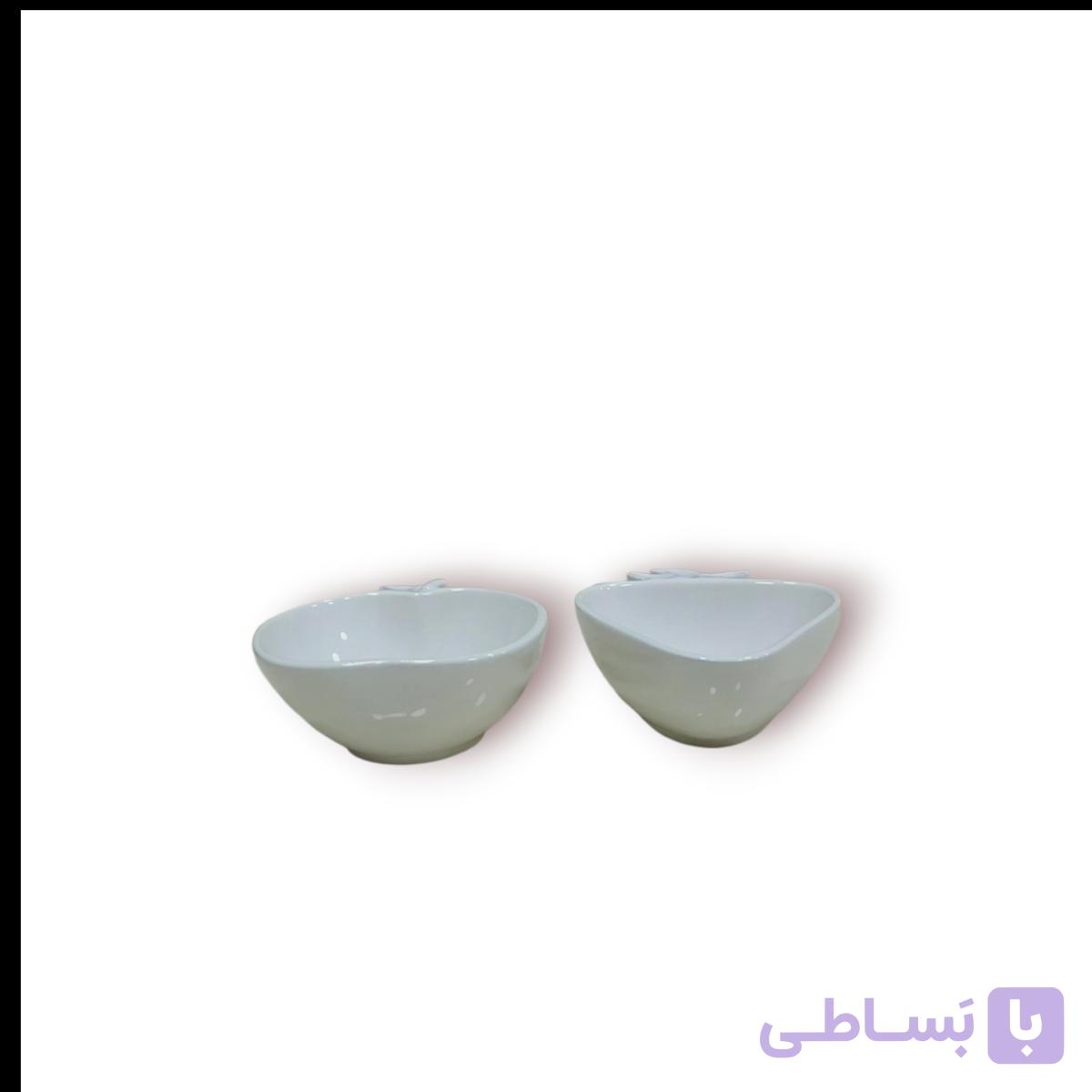 مزه خوری سرامیکی مدل میوه بسته 3تایی