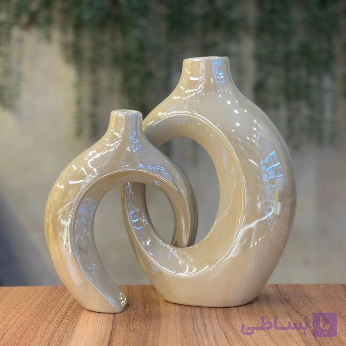 گلدان دوپا لاستر