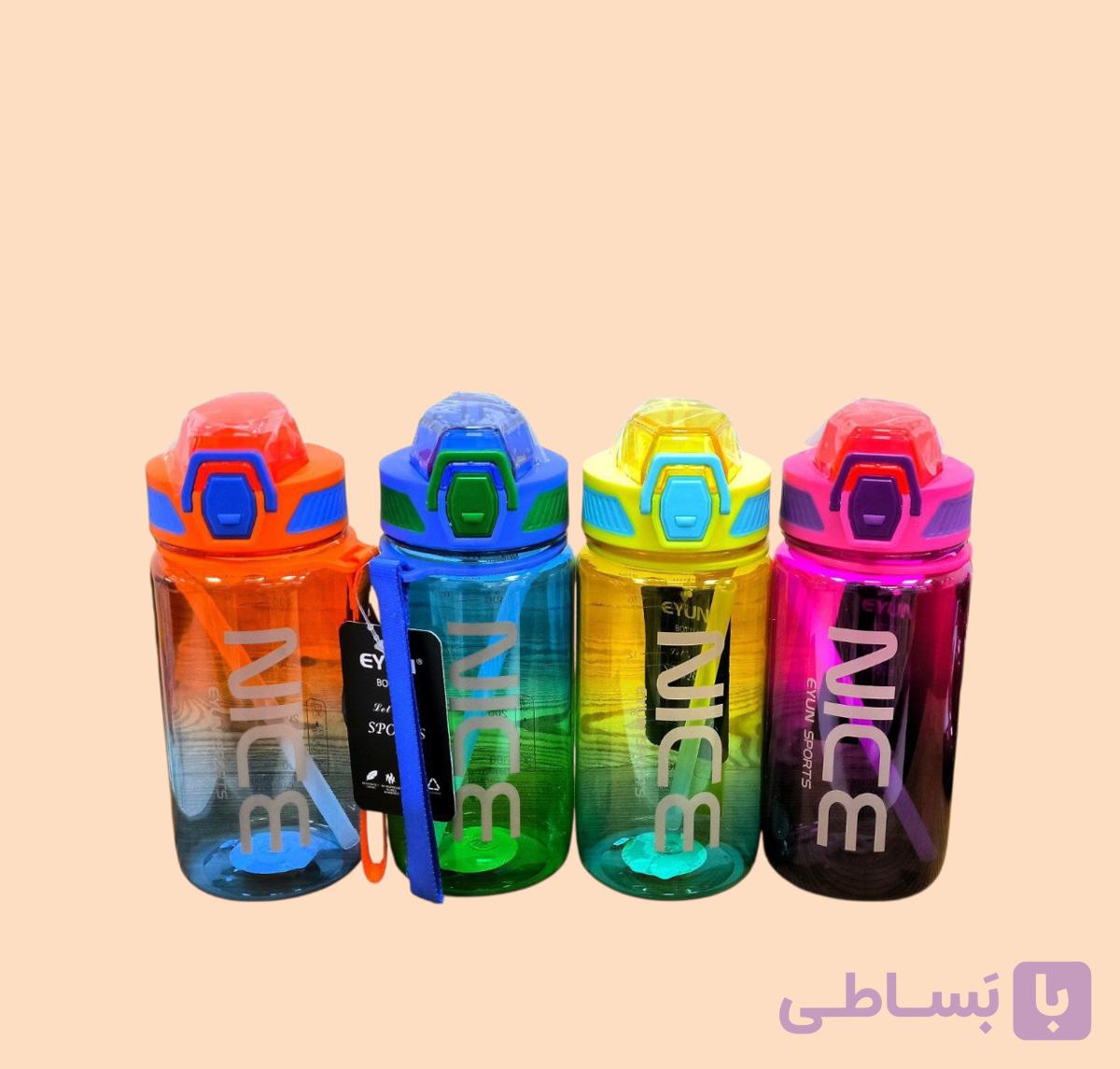 قمقمه ورزشی آسان نوش دار قفل دار