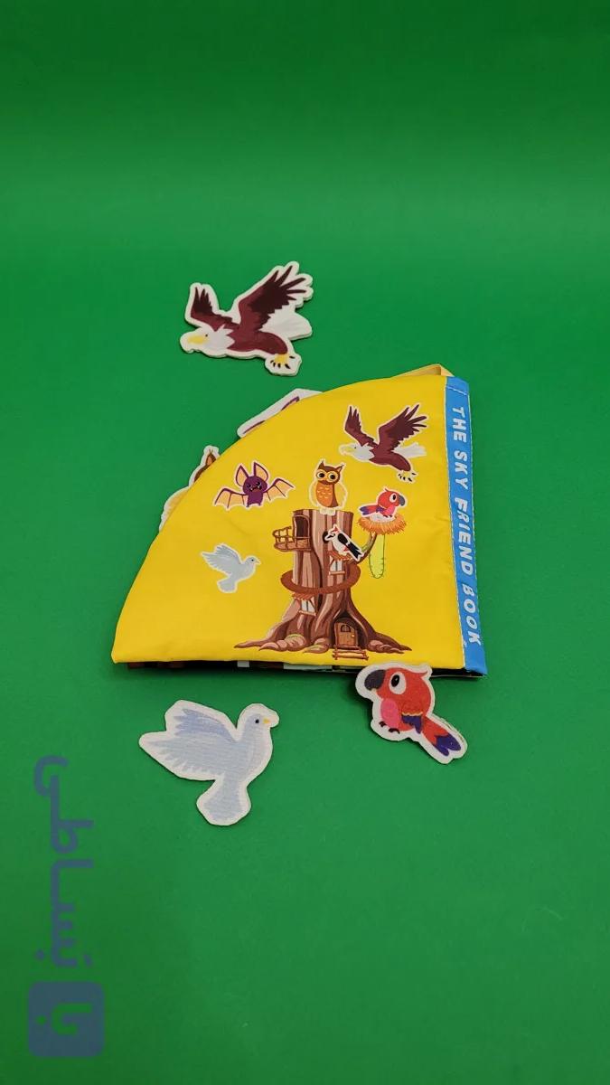کتاب پارچه ای نمایشی خش خشی کودک