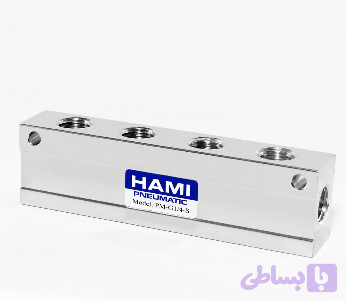 ترمینال پنوماتیک - 10 راه خروجی - برند HAMI