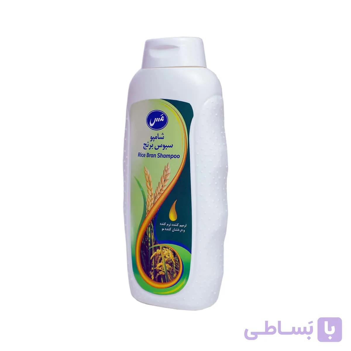 شامپو سبوس برنج مَس — تصویر 1