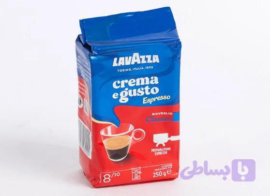 قهوه لاوازا کرم گوستو classico