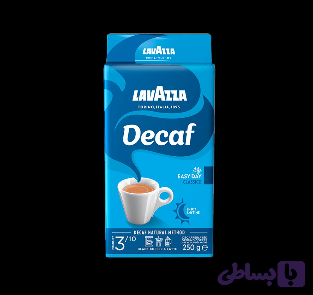 قهوه لاوازا decaf قوطی 250 گرمی