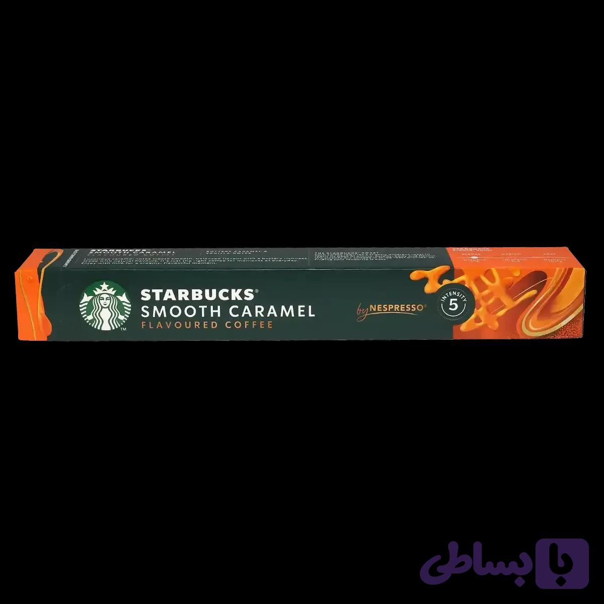 کپسول قهوه استارباکس مدل Smooth Caramel Flavoured coffee